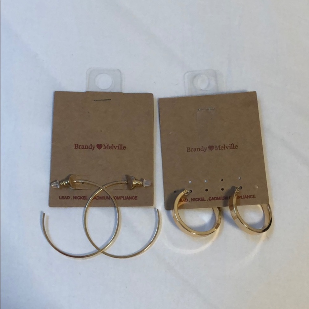 Gold Brandy Hoops Bundle